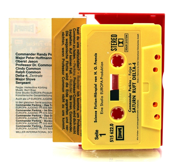 Commander Perkins MC Hörspielkassette Nr. 5: Saturn ruft Delta-4 von Europa